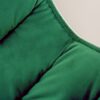 Barová stolička The dutch comfort smaragdzelená Samet