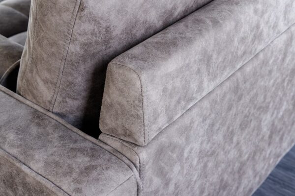 Sofa Cozy 220cm Mikrovlákno antik šedá
