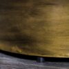 Konferenční stolek Bone Inlay 60cm zlatá