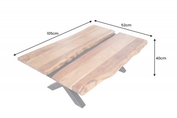 Konferenční stolek Amazonas 100cm Akát 38mm