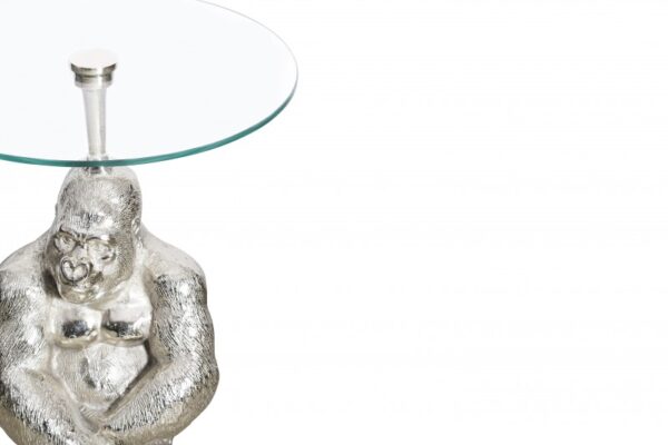 Konferenční stolek Kong 45cm stříbrná