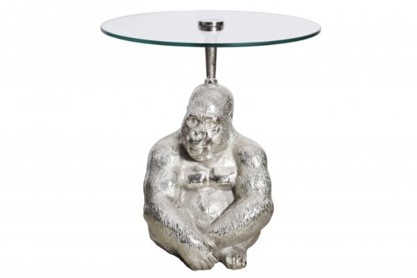 Konferenční stolek Kong 45cm stříbrná