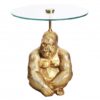 Konferenční stolek Kong 45cm zlatá